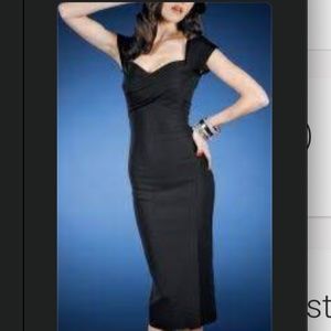 NWT Billion Dollar Baby Fitted Dress, Black, S